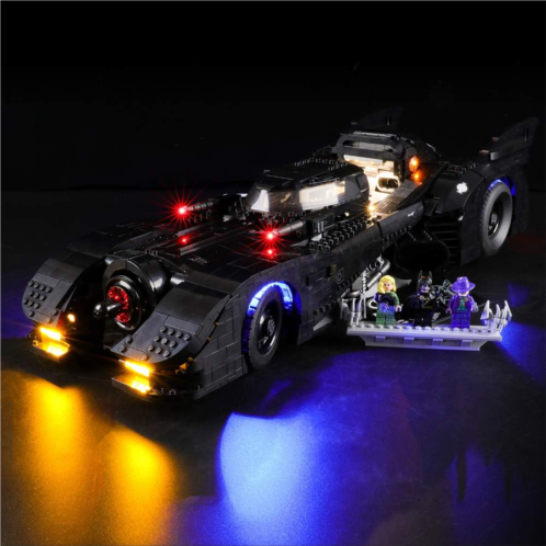 BRIKSMAX Led Lighting Kit for Batmobile - Compatible with Lego 76139 Building Blocks Model- Not Include The Lego Set
