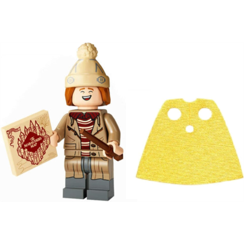 LEGO Harry Potter Series 2: George Weasley with Marauders Map and Extra Short Yellow Cape (71028)