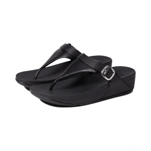 FitFlop Lulu Adjustable Leather Toe Post Sandals