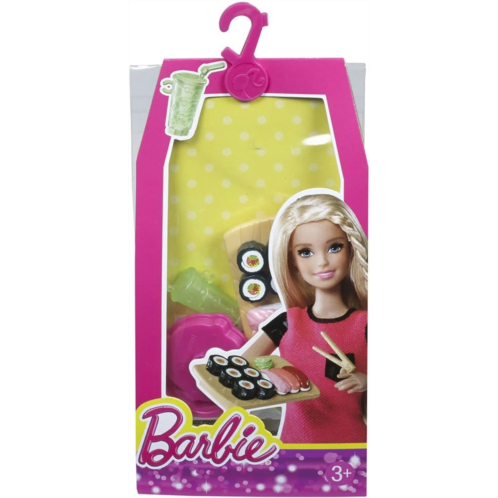 Mattel Barbie Doll Sushi Barbie Mini House Accessory Pack - Sushi Set
