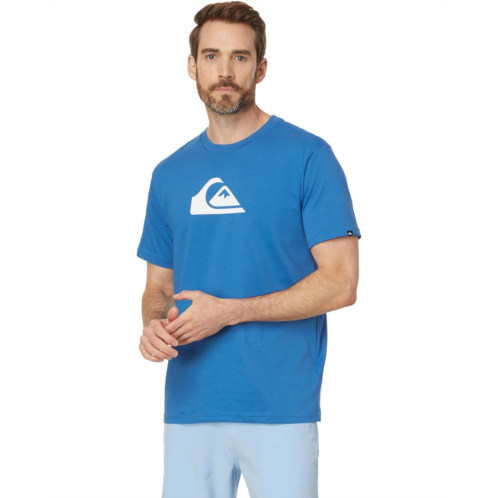 Mens Quiksilver Comp Logo Mt0 Screen Tee