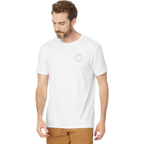 Mens VISSLA Solar Spirals Organic Short Sleeve Tee