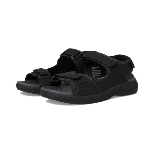 Mens Nunn Bush Laguna 3 Strap River Sandal Lightweight Adjustable and Comfortable