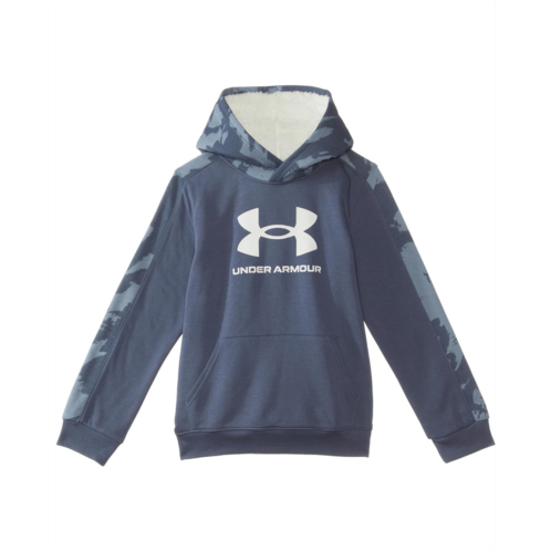 Under Armour Kids Plume Wave Block Hoodie (Big Kids)