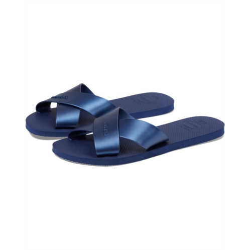 Womens Havaianas Aqua Metallic