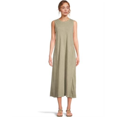 Elliott Lauren Enzyme Wash Sleeveless Maxi Dress with Pockets