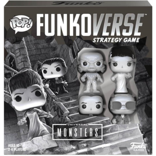 FUNKO GAMES Funko Funkoverse: Universal Monsters 100 4-Pack Miniature Figures (Styles May Vary)