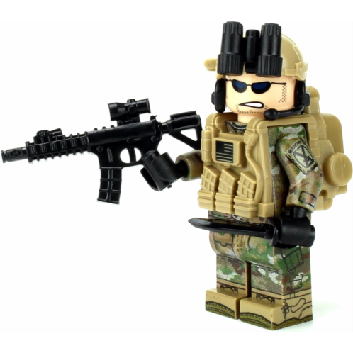 Battle Brick Collectible Army OCP 10th Mountain Infantry Custom Collectible Minifigure