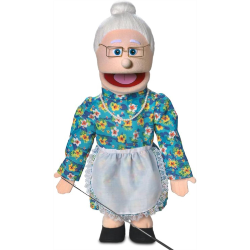 Silly Puppets 25 Granny, Peach Grandmother, Full Body, Ventriloquist Style Puppet