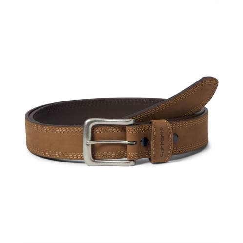 Carhartt Big & Tall Leather Triple Stitch Belt