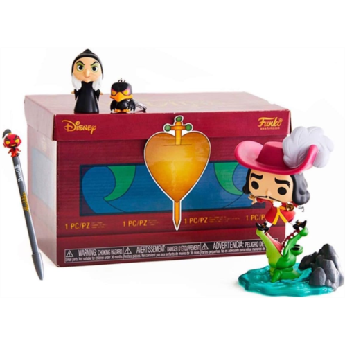 Funko Pop Disney Treasures Villians Boxed Set Movie Moment Peter Pan Hook And Tick-Tock #456,Pocket Pop! Diablo & Mini Wicked Queen Witch