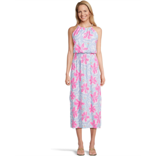Womens Lilly Pulitzer Gracelyn Halter Midi Dress