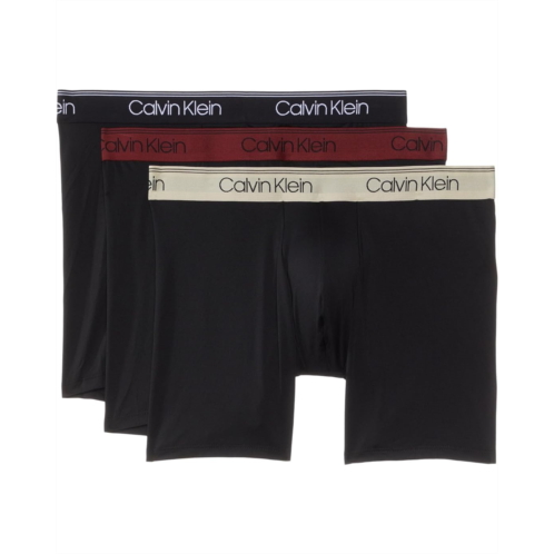 Mens Calvin Klein Underwear Micro Stretch Boxer Brief 3-Pack