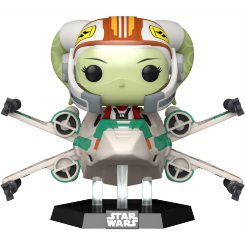Funko Pop! Ride Super Deluxe: Star Wars Rebels Hyperspace Heroes - Hera Syndulla in X-Wing Starfighter, Amazon Exclusive