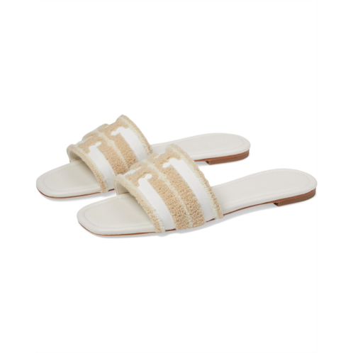 Womens Tory Burch Double T Slides