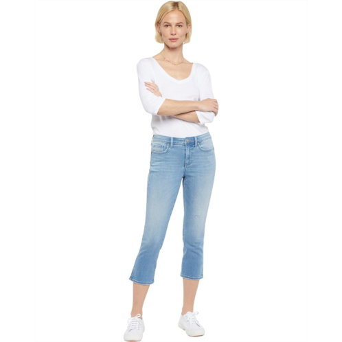 NYDJ Chloe Capris with Double Needle Slits in Bryce