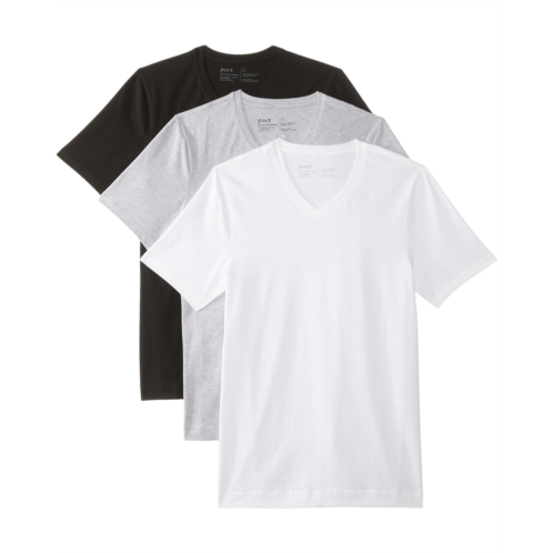 Mens PACT Cool-Stretch V-Neck Undershirt 3-Pack