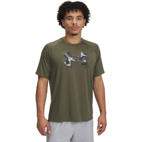 Mens Under Armour Tech Print Fill Short Sleeve T Shirt