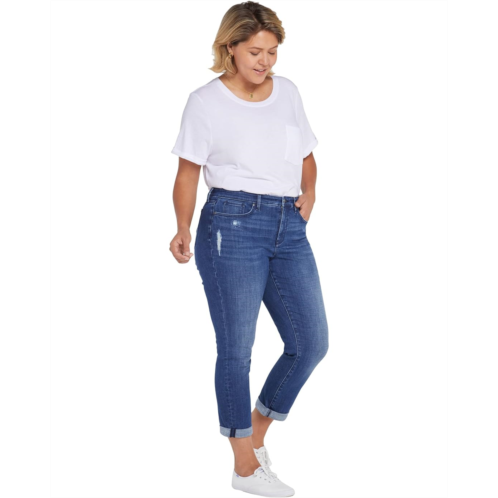 NYDJ Plus Size Plus Size Margot Grilfriend Jeans in Heron