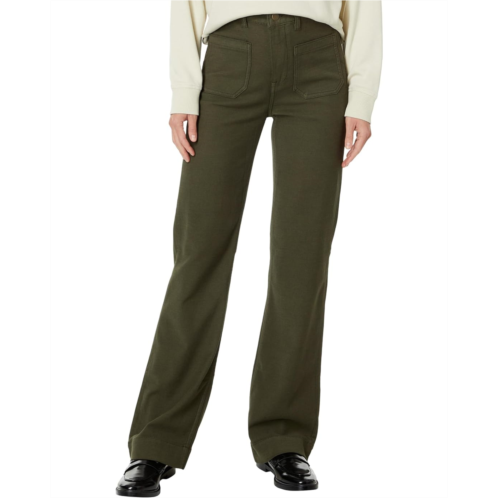 Womens Faherty Stretch Terry Patch Pocket Pants
