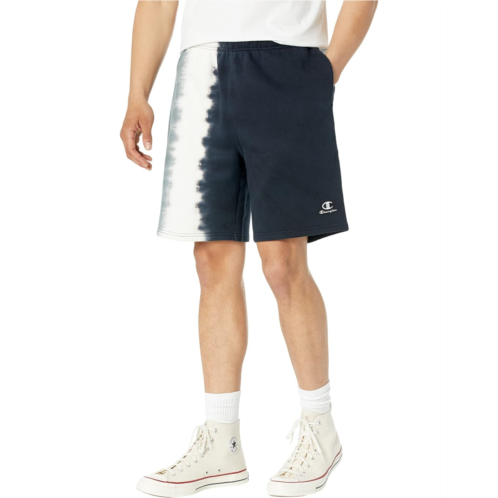 Mens Champion Vertical Stripe Classic 8 Fleece Shorts