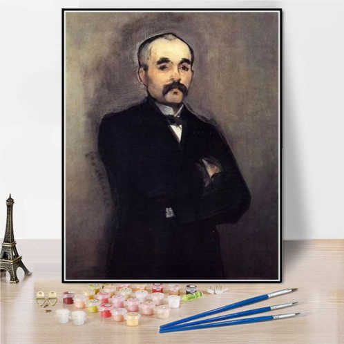 Hhydzq DIY Painting Kits for Adults?Portrait of Georges Clemenceau Painting by Edouard Manet Arts Craft for Home Wall Decor