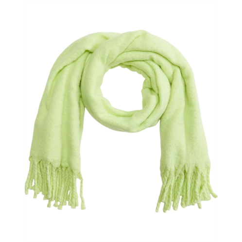 Madewell Textured Solid with Contrasting Fringe Scarf