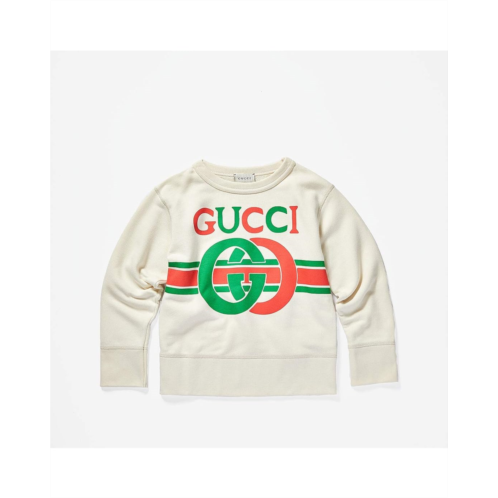 Gucci Kids Long Sleeve Sweatshirt 587044XJBDE (Little Kids/Big Kids)