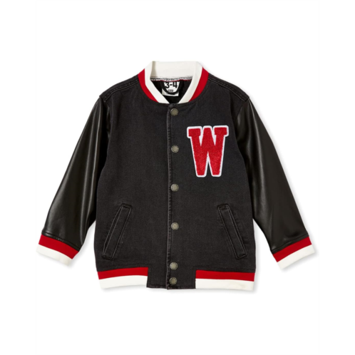 COTTON ON Letterman Jacket (Toddler/Little Kids/Big Kids)