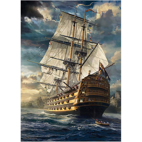 Dxles 1000 Piece Jigsaw Puzzle, The Great Voyage Puzzle for Adults and Kids Children Educational Toys (The Great Voyage)