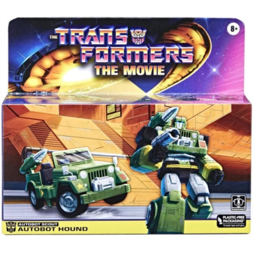 Hasbro Transformers The 1986 Movie G1 Retro Reissue Autobot Hound 5.5 in Action Figure Exclusive
