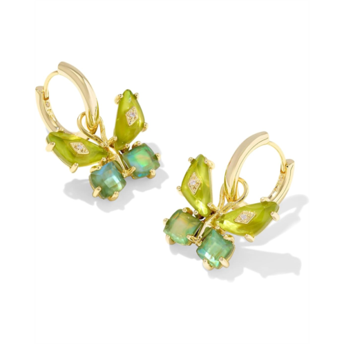Kendra Scott Bianca Butterfly Huggie Earrings