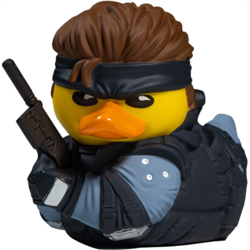 TUBBZ Solid Snake Collectible Rubber Duck Vinyl Figure - Official Metal Gear Solid Merchandise - Action PC & Video Games