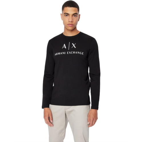 Mens Armani Exchange AX Logo Long Sleeve T-Shirt