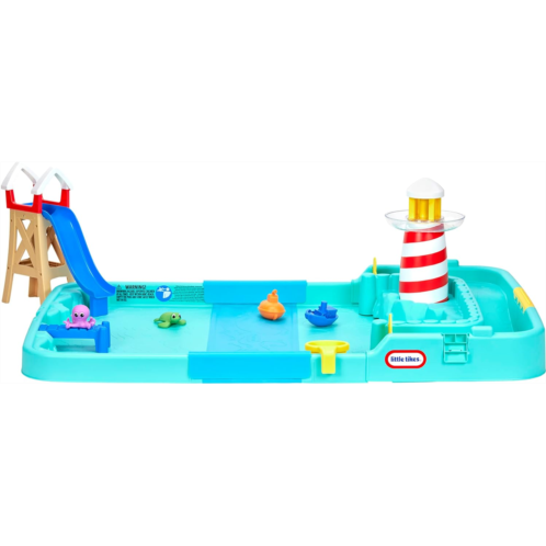 Little Tikes Splash Beach Water Table Splash Pad for Kids, Boys, Girls Ages 2+ Years