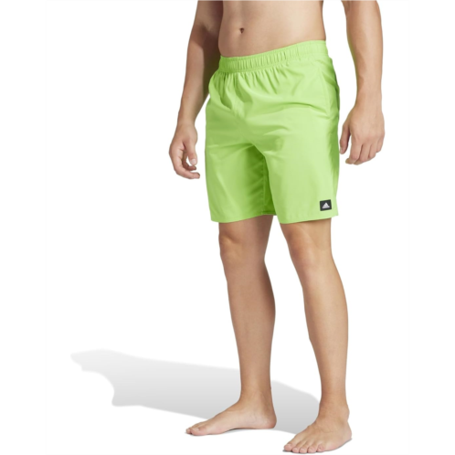 Adidas Solid CLX Classic-Length Swim Shorts