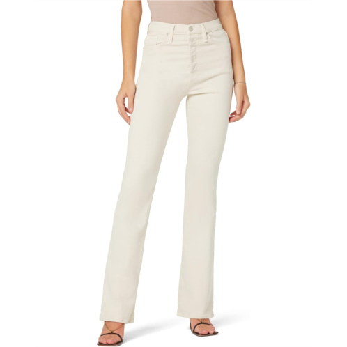 Womens Hudson Jeans Faye Ultra High-Rise Flare in Moonbeam