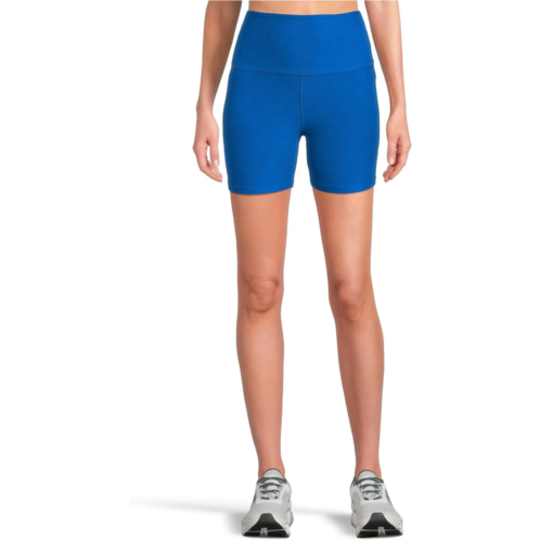 Womens Beyond Yoga Spacedye Keep Pace 5 Biker Shorts