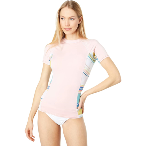 O  Neill Side Print Short Sleeve Rashguard