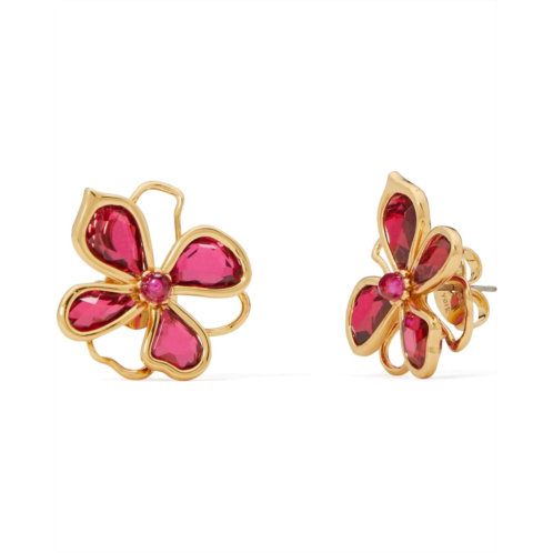 Kate Spade New York Floral Shimmer Studs