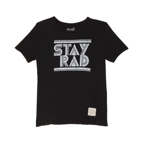 The Original Retro Brand Kids Cotton Stay Rad Crew Neck Tee (Big Kids)