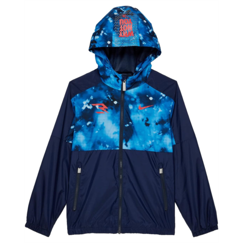 Nike 3BRAND Kids Sideline Badge Print Jacket (Big Kids)