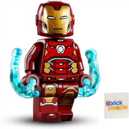LEGO Superheroes: Iron Man Silver Hexagon on Chest and Power Blasts