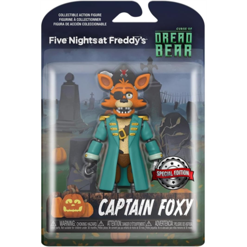 Funko Action Figure, Five Nights at Freddys, The Curse of Dreadbear, Captain Foxy