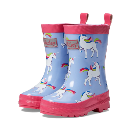 Hatley Kids Unicorn Sky Dance Shiny Rain Boots (Toddler/Little Kid/Big Kid)