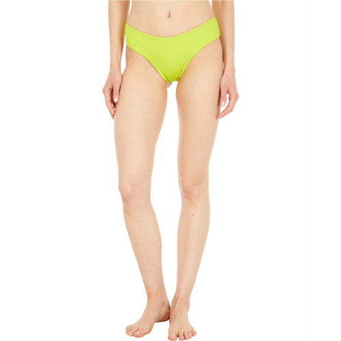 Volcom Simply Rib Cheeky Bikini Bottoms