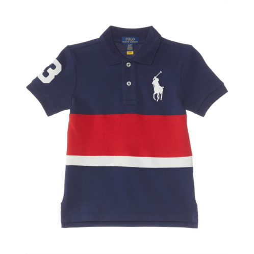 Polo Ralph Lauren Kids Big Pony Cotton Mesh Polo Shirt (Toddler/Little Kids)