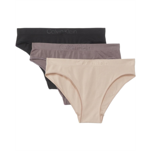 Calvin Klein Underwear Bonded Flex Seamless Bikini 3-Pack