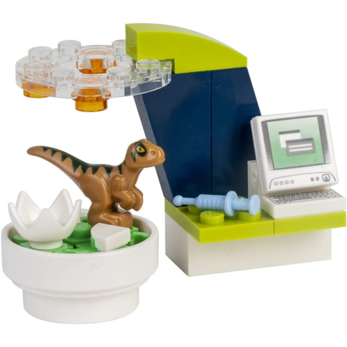 LEGO Jurassic World: Create a Dinosaur Laboratory Mini Set (Ages 6+)