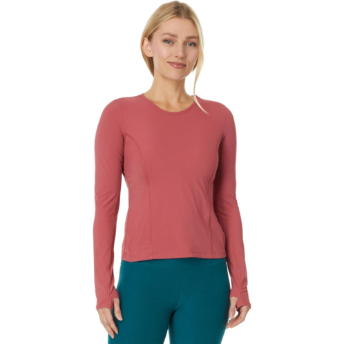 Womens Beyond Yoga Powerbeyond Lite Airshield Long Sleeve Top